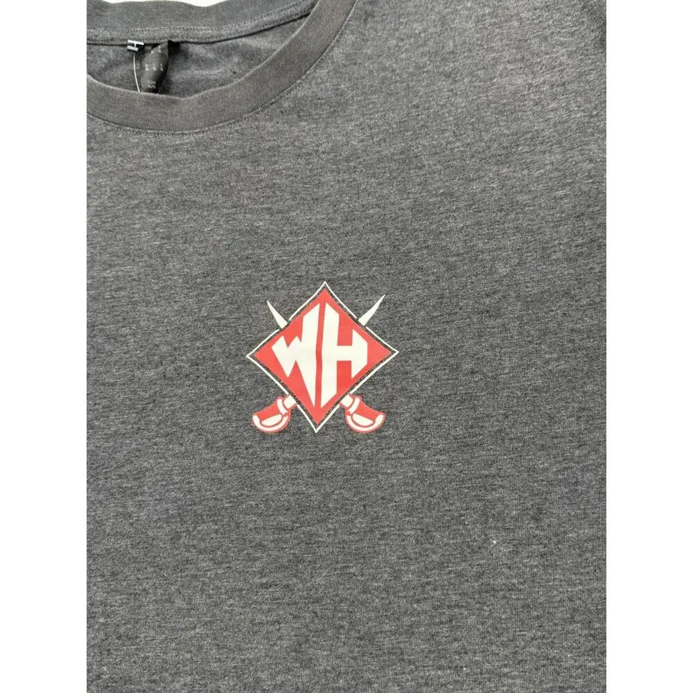Adidas Performance Athletic T-Shirt Regular XL Gray Moisture-Wicking‎